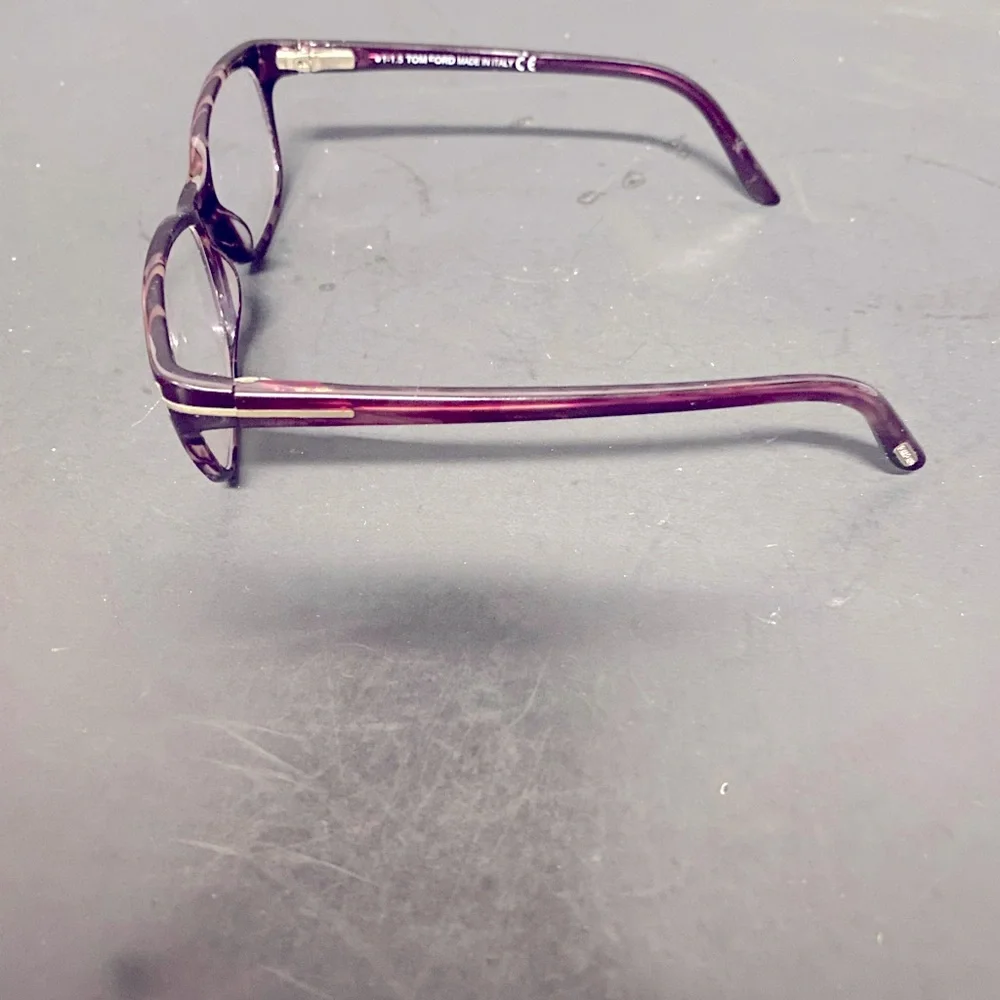 Stylish Tom Ford Burgundy Eyeglasses/Frames